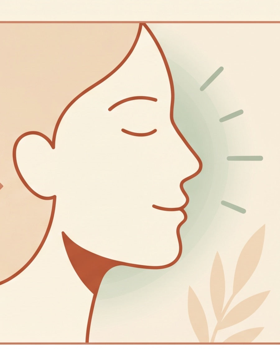 Calm, comfortable skin at day 30